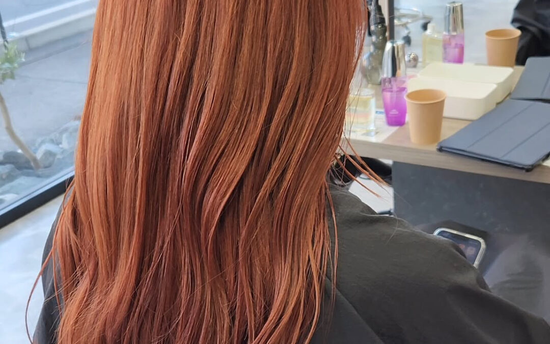 オレンジ系のカラーも人気です✨