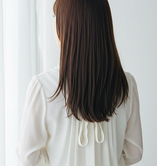 髪質改善でつくる上品な艶感ストレート