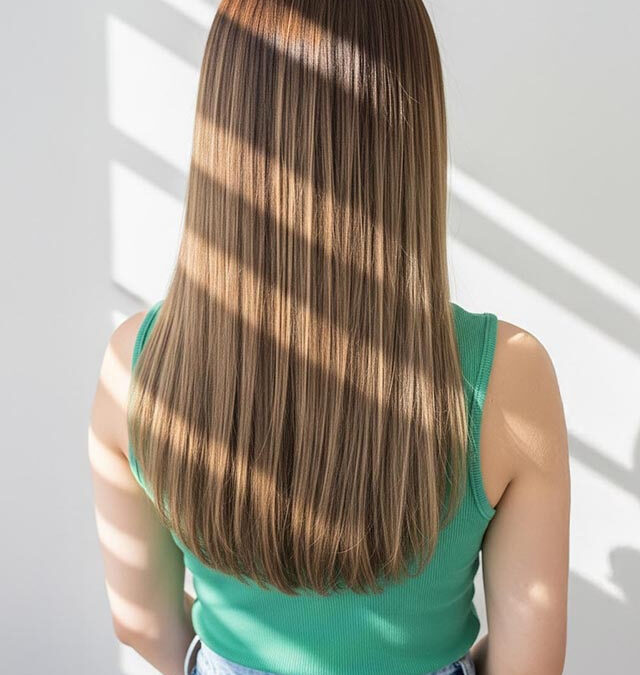 美髪ストレート