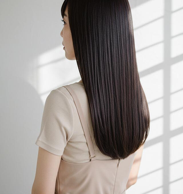 艶髪ストレート