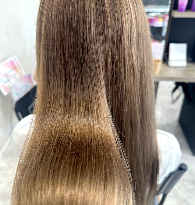 【髪質改善】艶髪ストレート