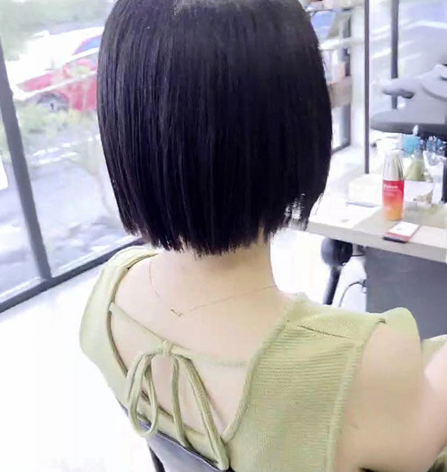 【美シルエット】ミニボブ