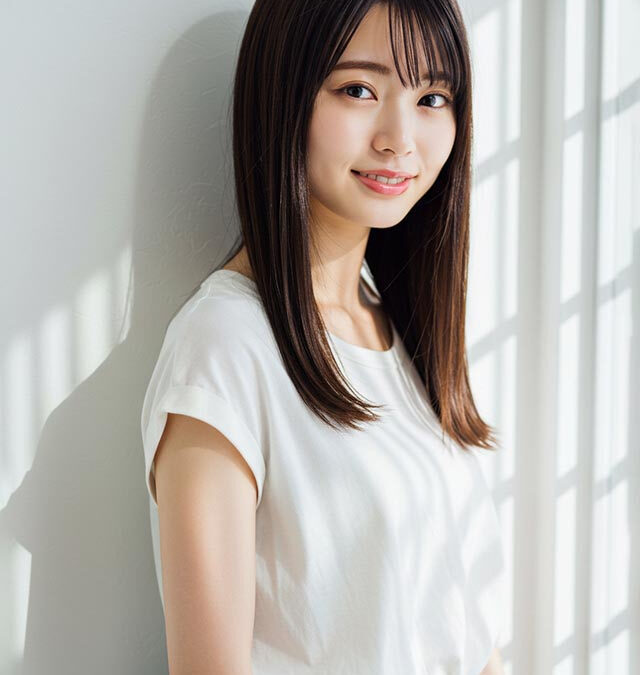 【好印象】艶髪ストレート