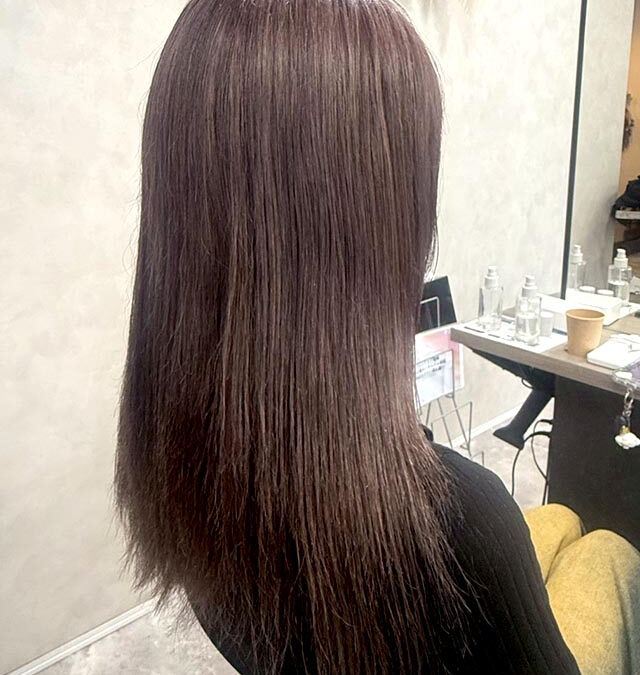 上質ストレートの艶髪ロング